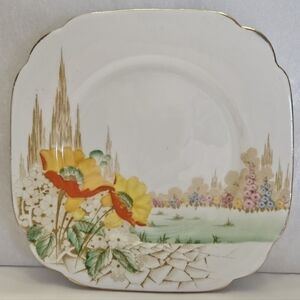 Set of 4 Gorgeous "Kensington" Side Plates by Royal Standard England.